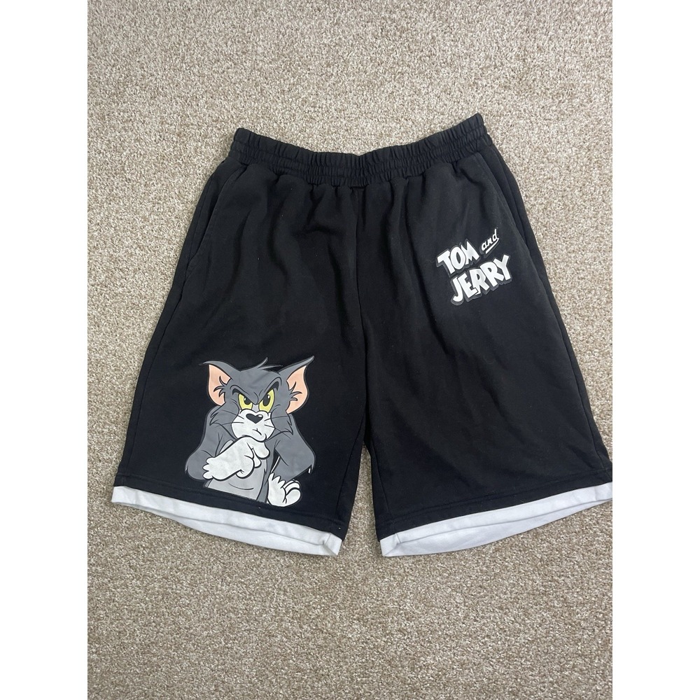 Tom & Jerry  Black Cat & Mouse Short XL